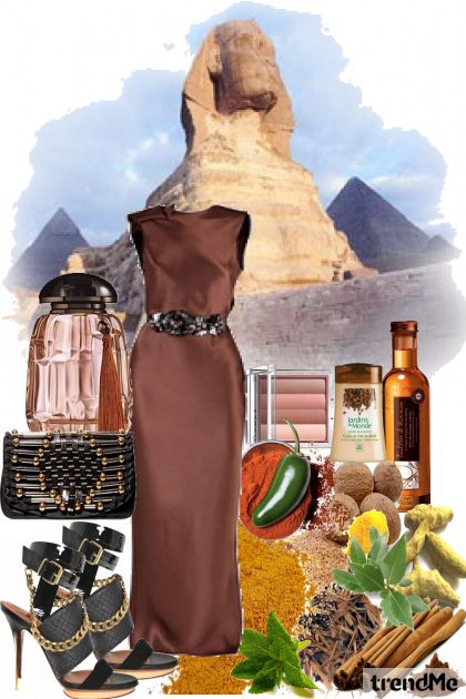 Taste the life... in Egypt- Модное сочетание