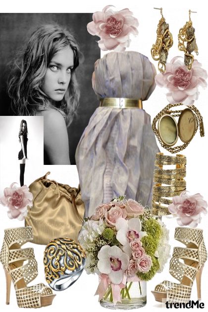 Mix of romantic and glamour- Fashion set
