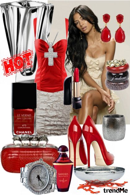 Woman in red....is dancing with me...- Fashion set