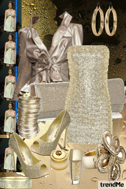 Night in gold- Combinazione di moda