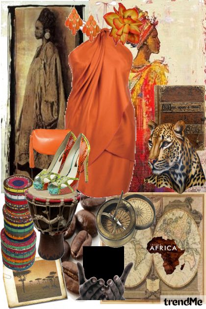 Afrika kao inspiracija- Combinaciónde moda