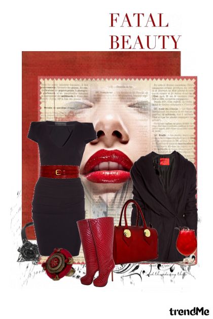 Black and Red....- Fashion set