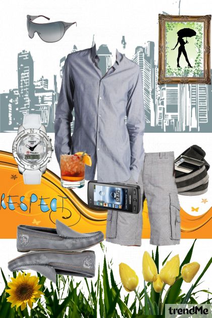 THE Real Man - beetwen city and countryside- Fashion set