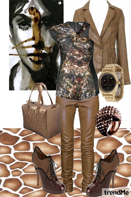 Dans les couleurs chocolat- Fashion set