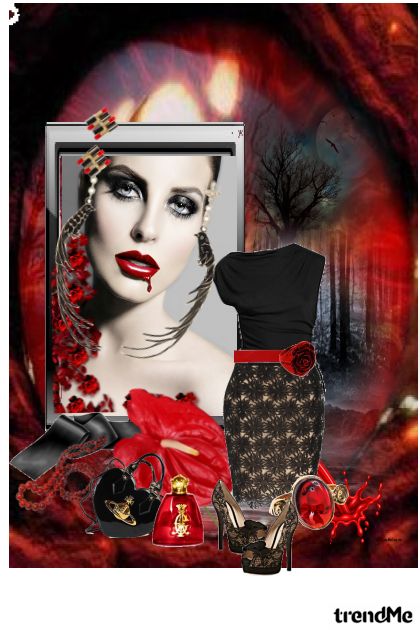 Dracula's Bride- Fashion set