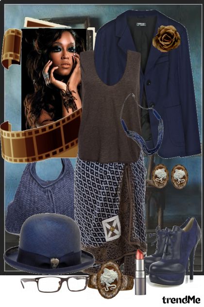 Blue moment- Fashion set