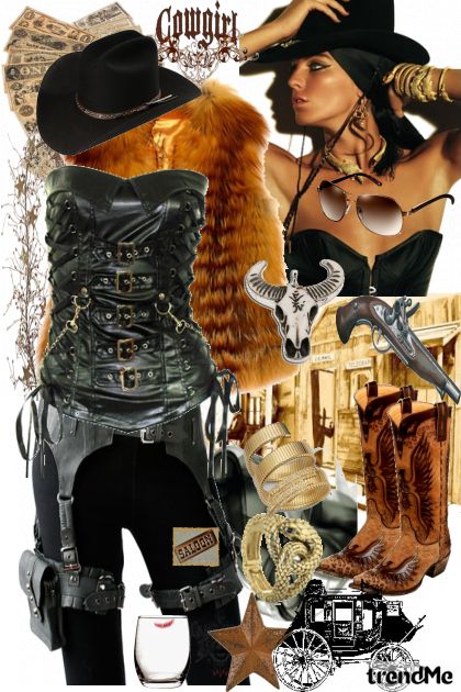 Modern Cowgirl- Modna kombinacija