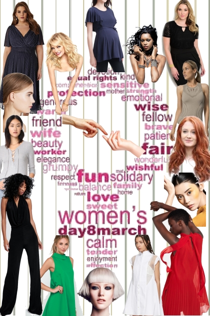 women's day- Модное сочетание
