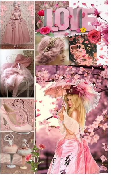 love pink- Combinaciónde moda