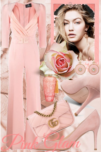 Pink Glam- Combinaciónde moda
