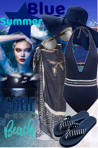 Blue summer- Fashion set