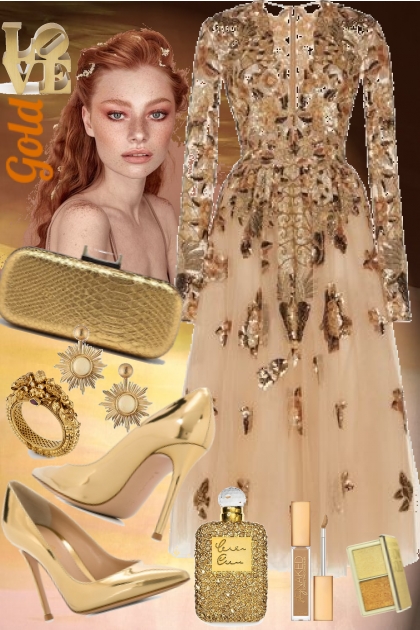 love gold- Fashion set