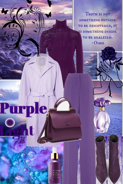 Purple light- Fashion set