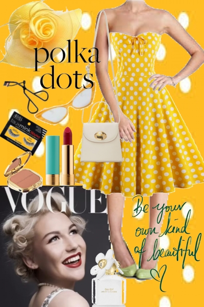 polka dots- Combinaciónde moda