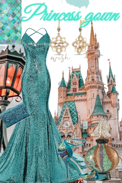 Princess gown- Modna kombinacija