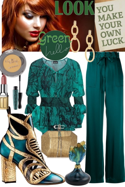 Green look- Fashion set