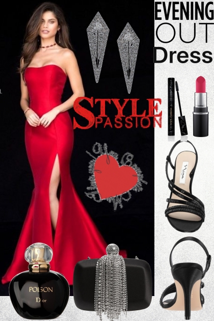 Evening out dress- Modekombination