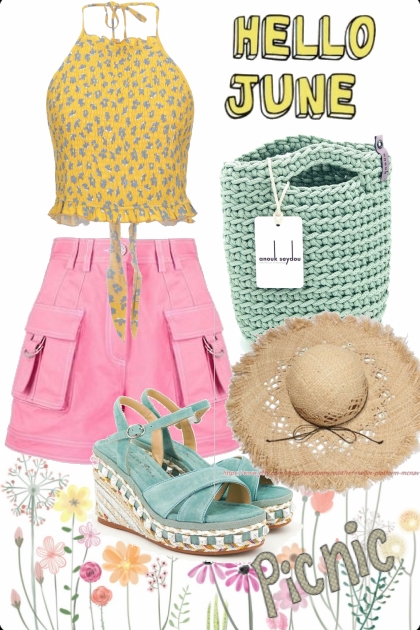 Summer picnic- Combinazione di moda