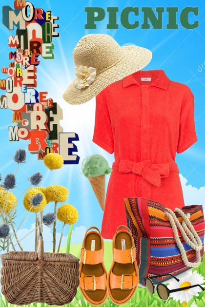 Summer picnic day- Fashion set