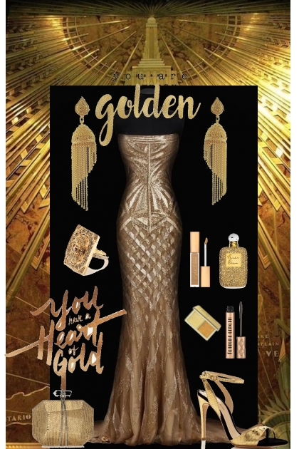 Golden dream- Модное сочетание