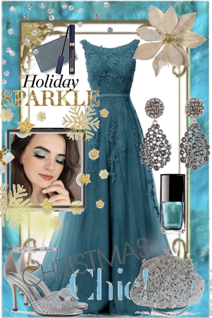 Holiday sparkle- Combinazione di moda