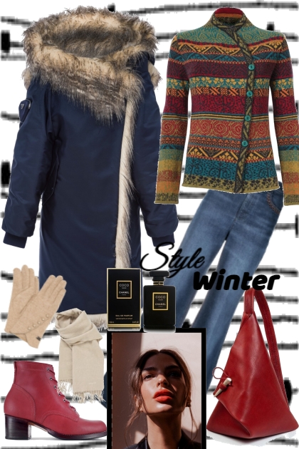 Winter style- Модное сочетание