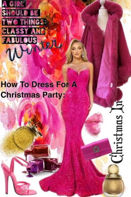 how to dress for a christmas party- Modna kombinacija