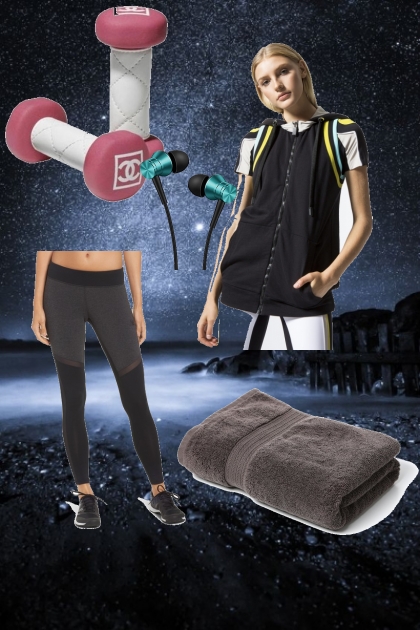 midnight gym- Fashion set