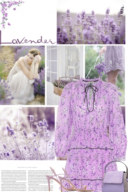 Lavender- combinação de moda