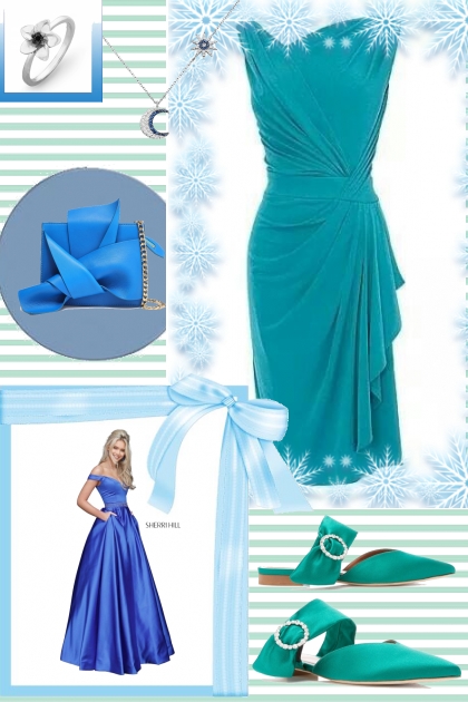 A blue party- Fashion set