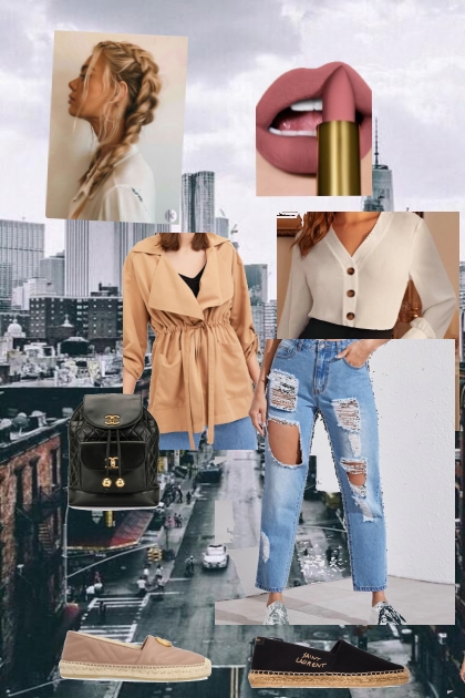 Look urbano- Combinazione di moda