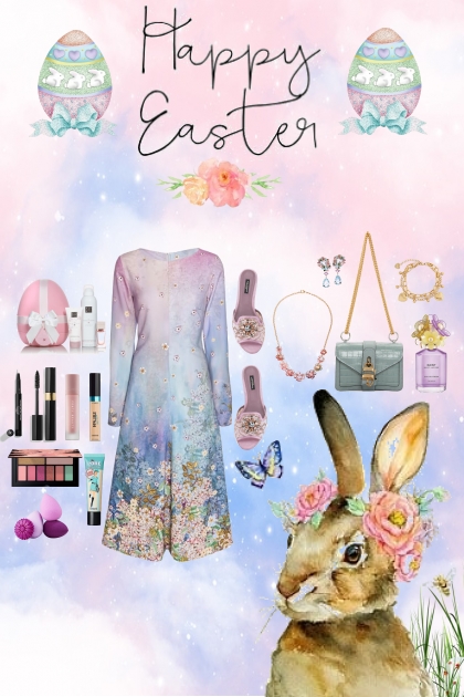 Easter Celebrations- combinação de moda