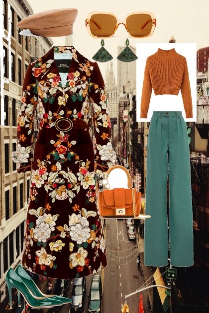 70s NYC- Combinazione di moda