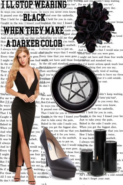 BLACK- Combinazione di moda