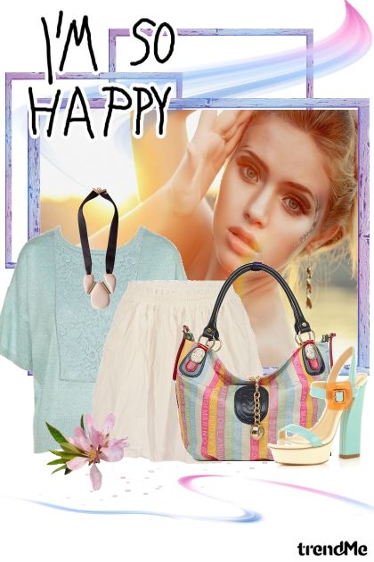 I'm so happy- Combinaciónde moda