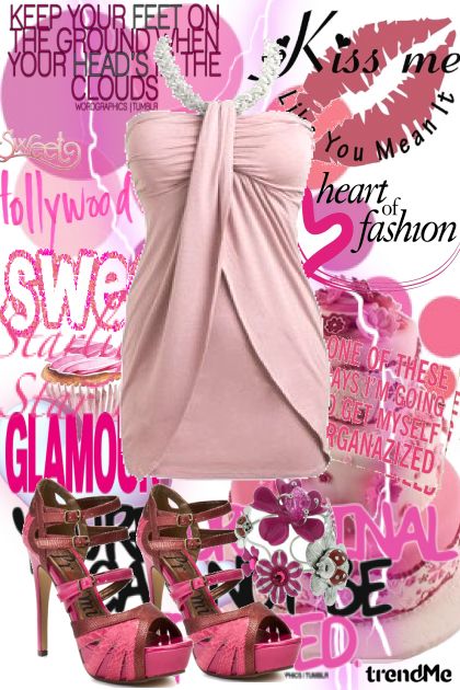 Pink... :p- Combinaciónde moda