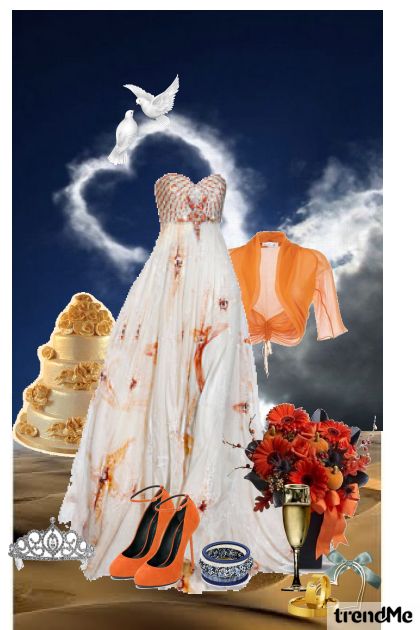 nozze in orange- Fashion set