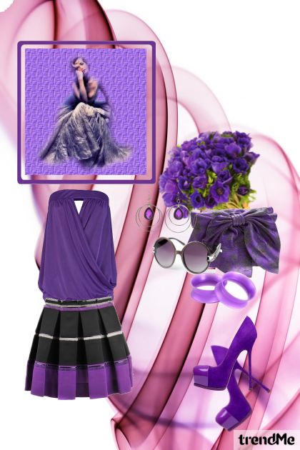 Catherina <3 lila :)- Fashion set