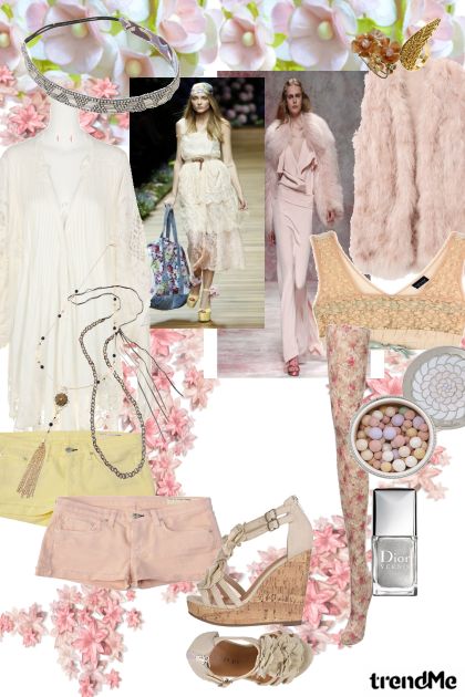 vintage spring- Combinazione di moda