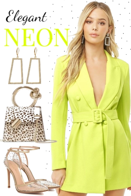 Elegant NEON- Combinazione di moda