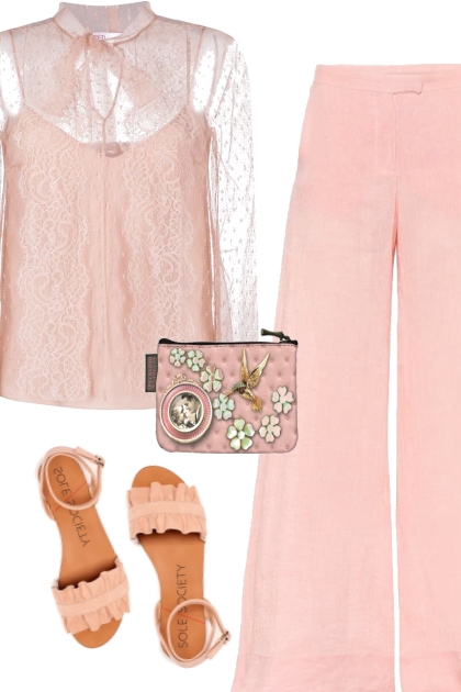 soft pink- Modekombination