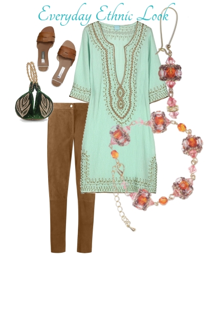 Everyday Ethnic Look 66- Fashion set