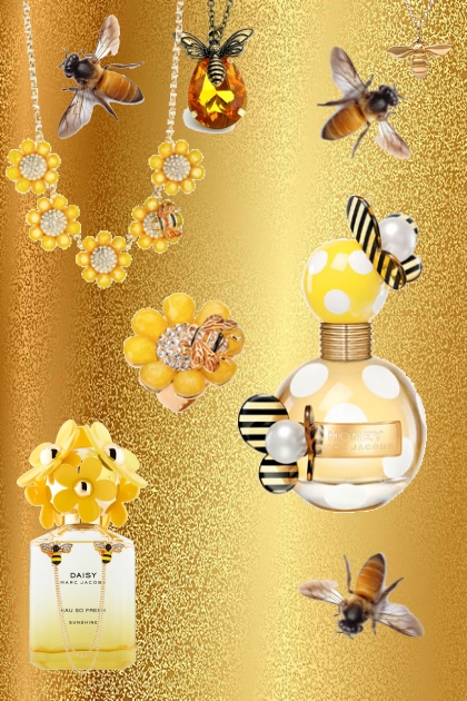 Honey gold Daisy- Fashion set
