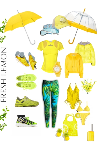 Fresh Lemon- Combinazione di moda
