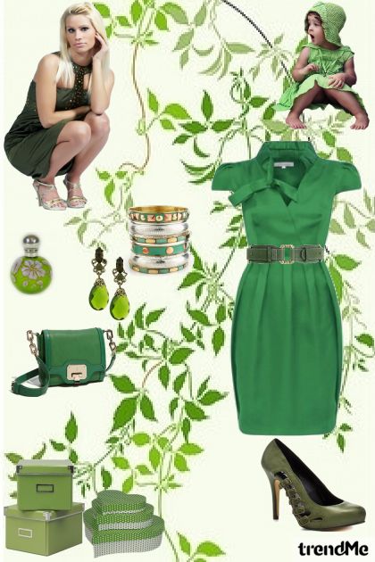 Verde Esperança- Fashion set