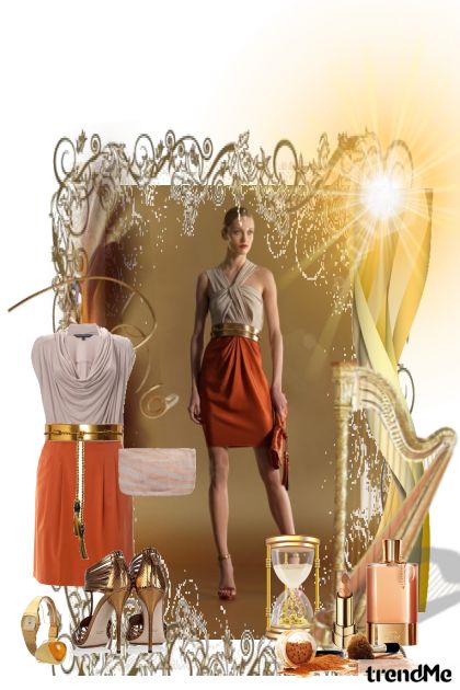 gold&gold- Combinazione di moda