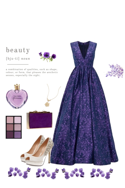 Violet- combinação de moda