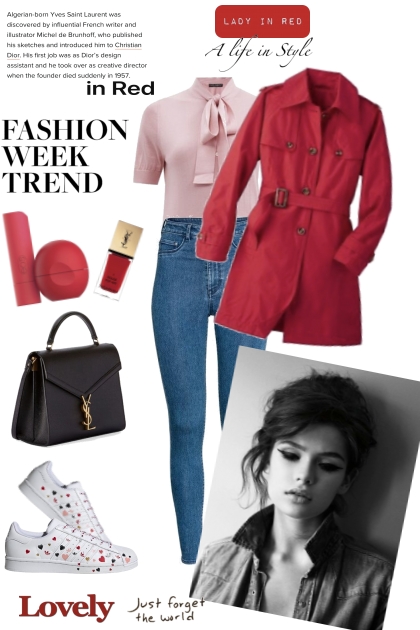 Lady in  red- Fashion set