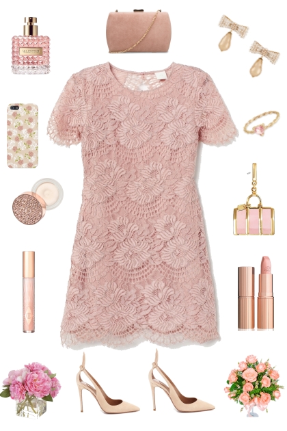 Classic Pink- Combinazione di moda