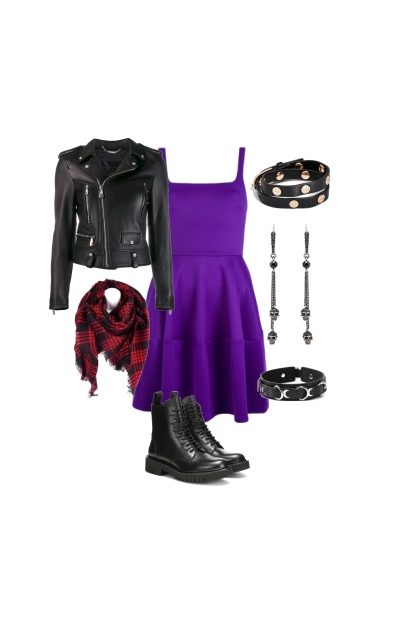 Just a Casual Rock Look- Fashion set